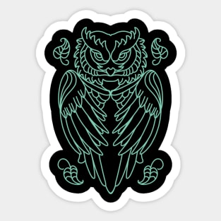 the owl Sticker